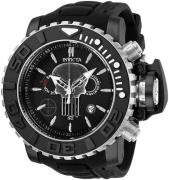 Invicta Herrklocka 26786 Marvel Svart/Gummi Ø58 mm