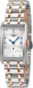 Longines Damklocka L5.255.5.87.7 Dolcevita Vit/18 karat roséguld