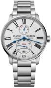 Ulysse Nardin Herrklocka 1183-310-7M-40 Marine Collection Vit/Stål