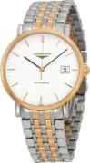 Longines Herrklocka L4.810.5.12.7 Elegant Vit/18 karat roséguld Ø37