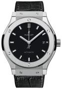 Hublot Herrklocka 511.NX.1171.LR Classic Fusion Svart/Läder Ø45 mm