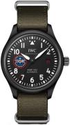 IWC Herrklocka IW324712 Pilots Svart/Läder Ø41 mm