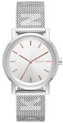 DKNY Damklocka NY2620 Soho Silverfärgad/Stål Ø34 mm