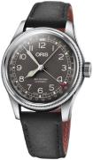 Oris Herrklocka 01 754 7741 4064-07 5 20 65 Aviation Svart/Läder