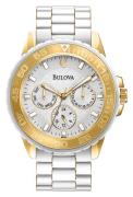 Bulova Damklocka 98N102 Sport Silverfärgad/Gummi Ø38 mm