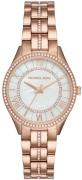 Michael Kors Damklocka MK3716 Lauryn Vit/Roséguldstonat stål Ø33 mm