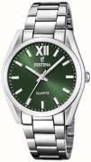 Festina Damklocka F20622-4 Boyfriend Grön/Stål Ø37 mm