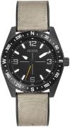 Guess Herrklocka GW0328G2 Svart/Gummi Ø42 mm