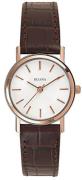 Bulova Damklocka 98V31 Dress Vit/Läder Ø25 mm