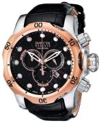 Invicta Herrklocka 0360 Reserve Svart/Läder Ø54 mm