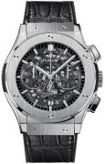 Hublot Herrklocka 525.NX.0170.LR Classic Fusion Svart/Läder Ø45 mm