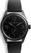 Bell & Ross Herrklocka BRV123-PHANTOM BR 123 Svart/Gummi Ø41 mm