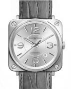 Bell & Ross Herrklocka BRS92-SI-ST-SCR BR S Quartz