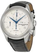 Baume & Mercier Herrklocka M0A10123 Clifton Silverfärgad/Läder