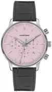 Jacques Lemans Herrklocka 1-209F Rosa/Läder Ø39 mm