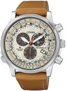 Citizen Herrklocka CB5860-35X Beige/Läder Ø45 mm