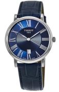 Tissot Herrklocka T122.410.16.043.00 Carson Blå/Läder Ø40 mm