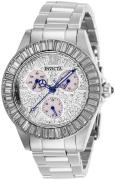 Invicta Damklocka 28445 Angel Vit/Stål Ø38 mm