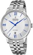 Festina Herrklocka F20482-1 Vit/Stål Ø41 mm