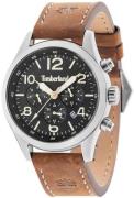 Timberland Herrklocka TBL15249JS02 Svart/Läder Ø46 mm