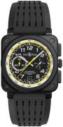 Bell & Ross Herrklocka BR-03-94-RS20 Br 03-94 Svart/Gummi