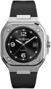 Bell & Ross Herrklocka BR-05-DIAMOND-RUBBER-STRAP Br 05