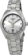 Tissot Damklocka T101.910.11.036.00 Pr 100 Silverfärgad/Stål Ø36 mm