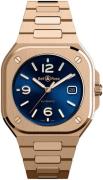 Bell & Ross Herrklocka BR-05-BLUE-GOLD-GOLD-BRACELET Br 05