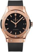 Hublot Herrklocka 542.OX.1181.RX Classic Fusion Svart/Gummi Ø42 mm