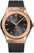 Hublot Herrklocka 511.OX.7081.RX Classic Fusion Grå/Gummi Ø45 mm