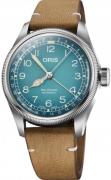 Oris 01 754 7779 4065-Set Big Crown Blå/Läder Ø38 mm