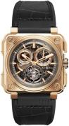 Bell & Ross Herrklocka BR-X1-TOURBILLON-ROSE-GOLD Experimental