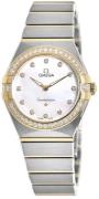 Omega Damklocka 131.25.28.60.55.002 Constellation Quartz 28Mm Vit/18