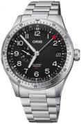 Oris Herrklocka 01 748 7756 4064-07 8 22 08 Aviation Svart/Stål Ø44