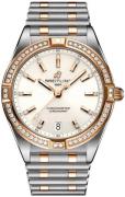 Breitling Damklocka U77310591A1U1 Chronomat 32 Vit/18 karat roséguld