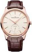 Jaeger LeCoultre Herrklocka 1212510 Master Ultra Thin Beige/Läder