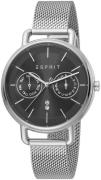 Esprit Damklocka ES1L179M0075 Svart/Stål Ø36 mm