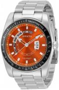 Invicta Herrklocka 33421 Specialty Orange/Stål Ø45 mm