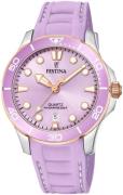 Festina Damklocka F20502-3 Boyfriend Rosa/Gummi Ø38.5 mm