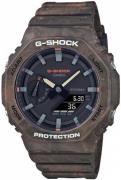 Casio Herrklocka GA-2100FR-5AER G-Shock Svart/Resinplast Ø45.4 mm