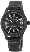 Hamilton Herrklocka H70575733 Khaki Field Titanium Svart/Textil Ø42