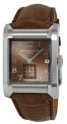 Baume & Mercier Herrklocka MOA10028 Hampton Brun/Läder 45x32.3 mm