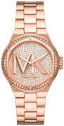 Michael Kors Damklocka MK7230 Lennox Kristallinfattad/Roséguldstonat