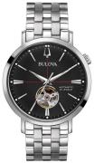 Bulova Herrklocka 96A199 Svart/Stål Ø41 mm