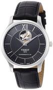 Tissot Herrklocka T063.907.16.058.00 Tradition Svart/Läder Ø40 mm