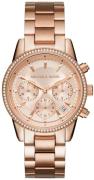 Michael Kors Damklocka MK6357 Ritz Roséguldstonad/Roséguldstonat