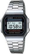 Casio Herrklocka A168WA-1YES Collection Stål 38.6x36.3 mm