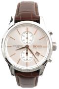 Hugo Boss Herrklocka 1513280 Jet Silverfärgad/Läder Ø42 mm