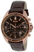 Hugo Boss Herrklocka 1513093 Driver Brun/Läder Ø43 mm