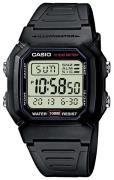 Casio Herrklocka W-800H-1AVES Collection Resinplast 44.2x36.8 mm